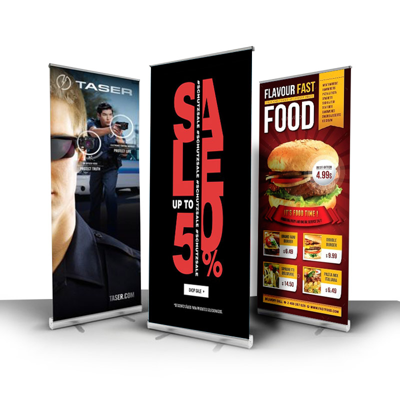 Effective Banner Stands Design in Arlington and Marketing